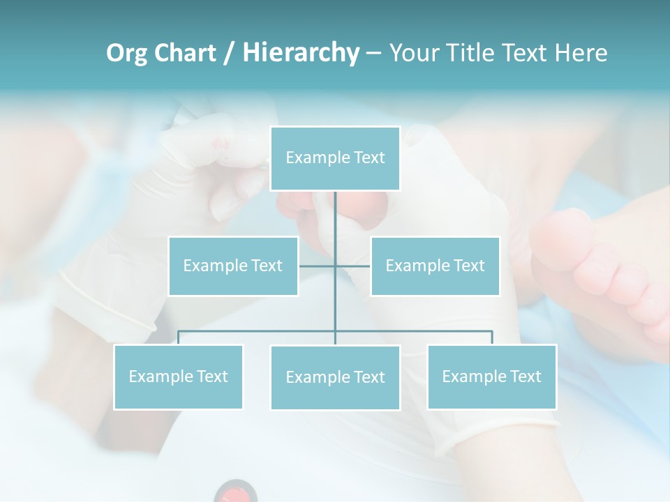 Peeling Pedicure Health PowerPoint Template