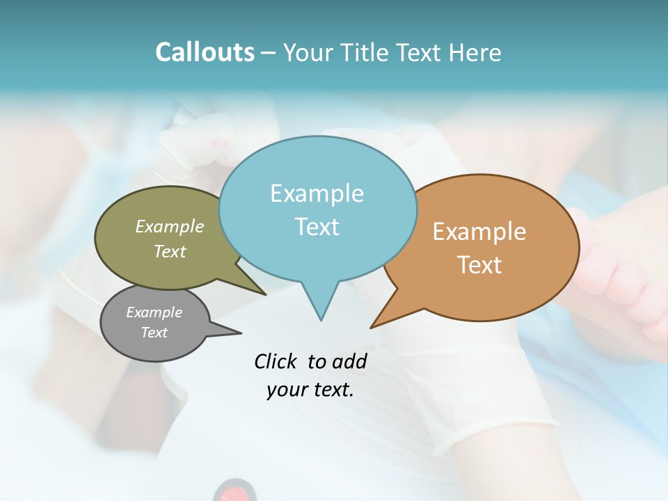 Peeling Pedicure Health PowerPoint Template