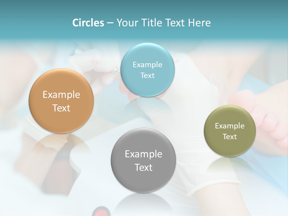 Peeling Pedicure Health PowerPoint Template