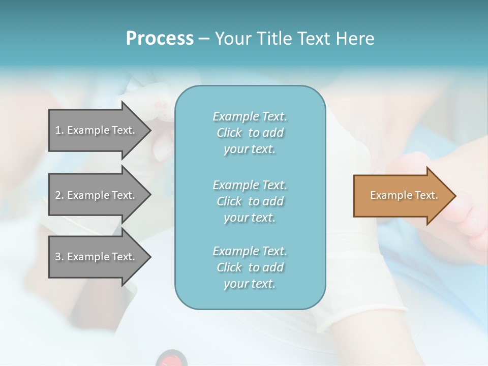 Peeling Pedicure Health PowerPoint Template