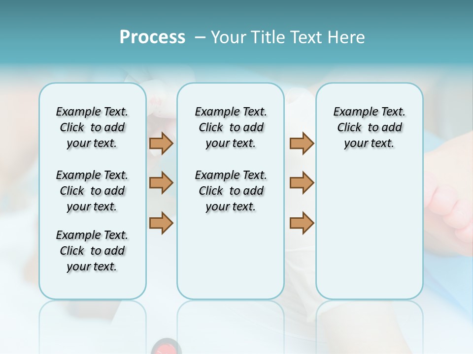 Peeling Pedicure Health PowerPoint Template