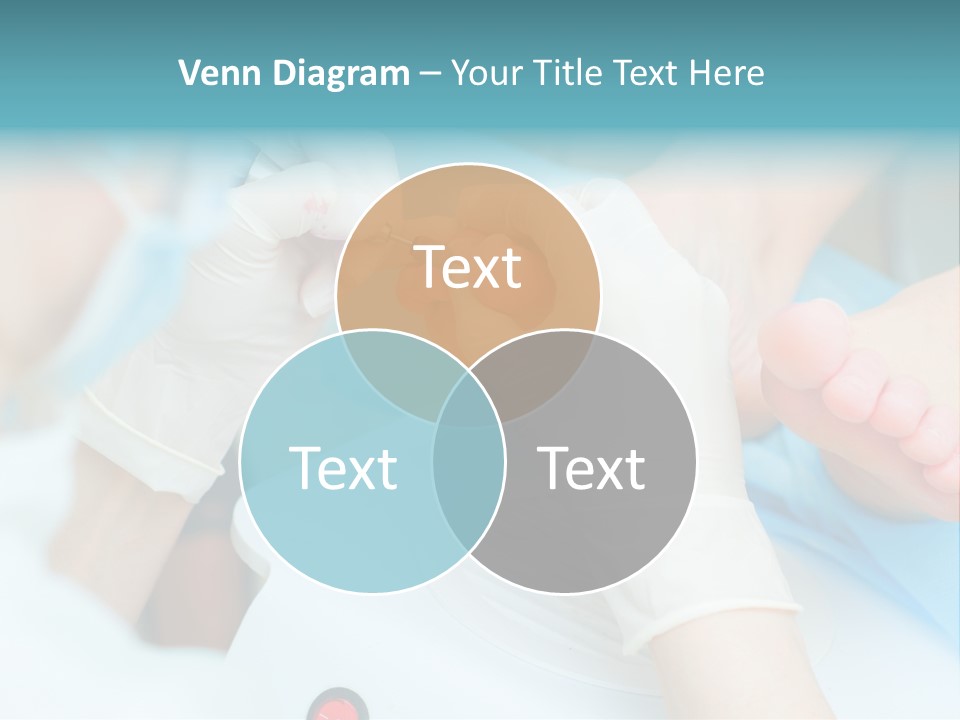 Peeling Pedicure Health PowerPoint Template