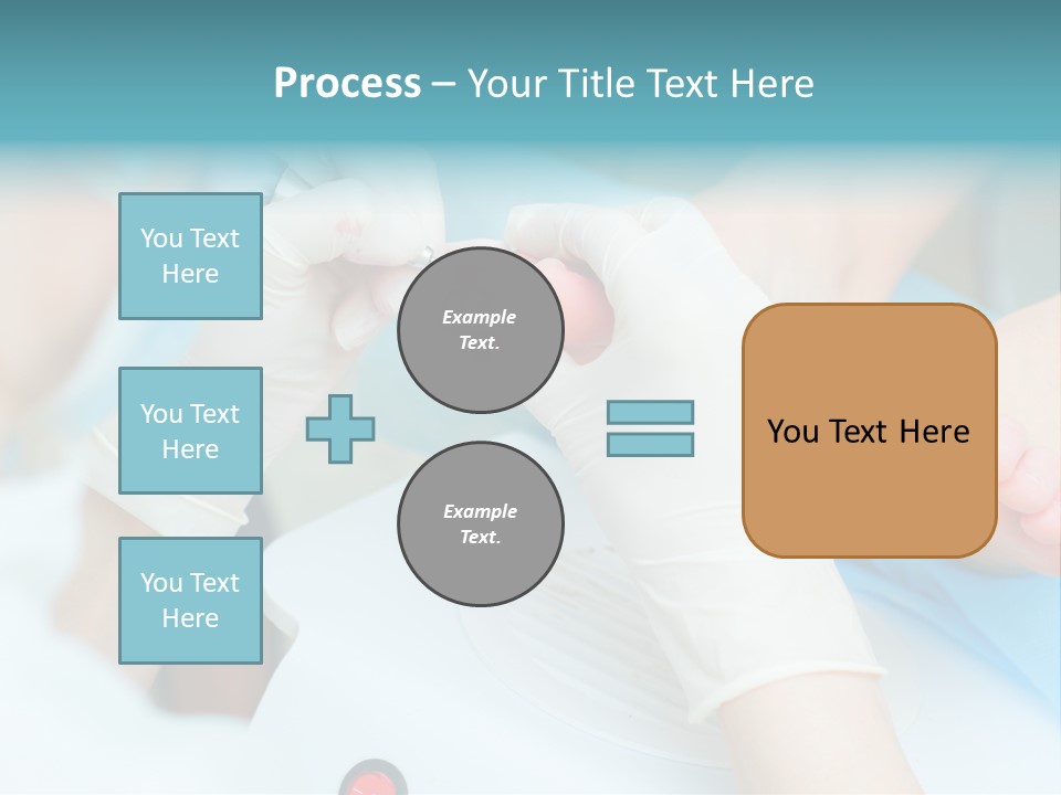 Peeling Pedicure Health PowerPoint Template