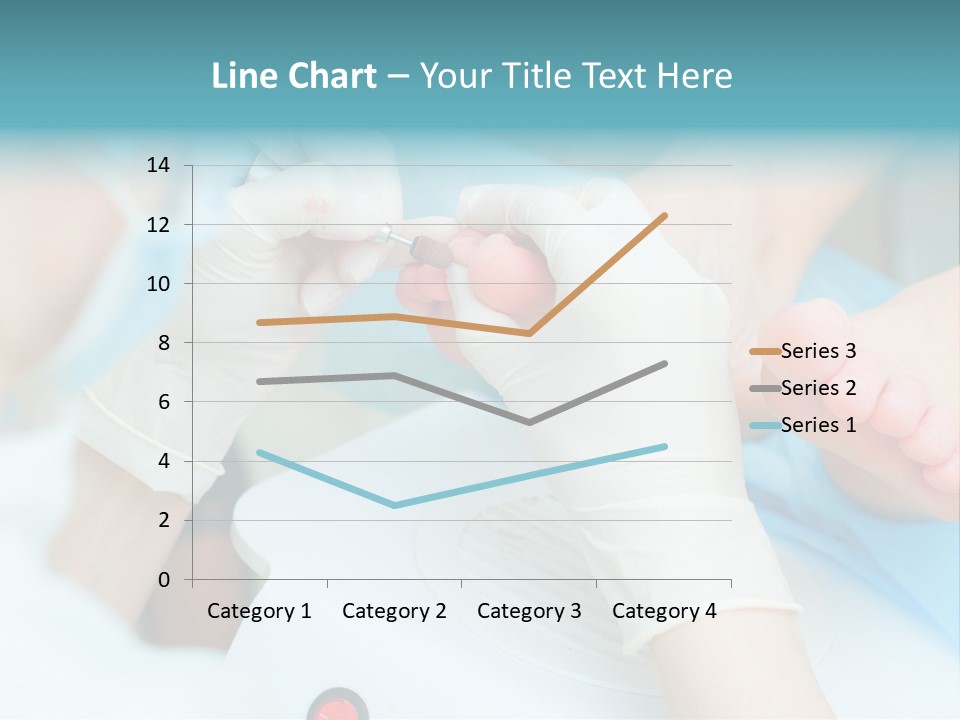 Peeling Pedicure Health PowerPoint Template