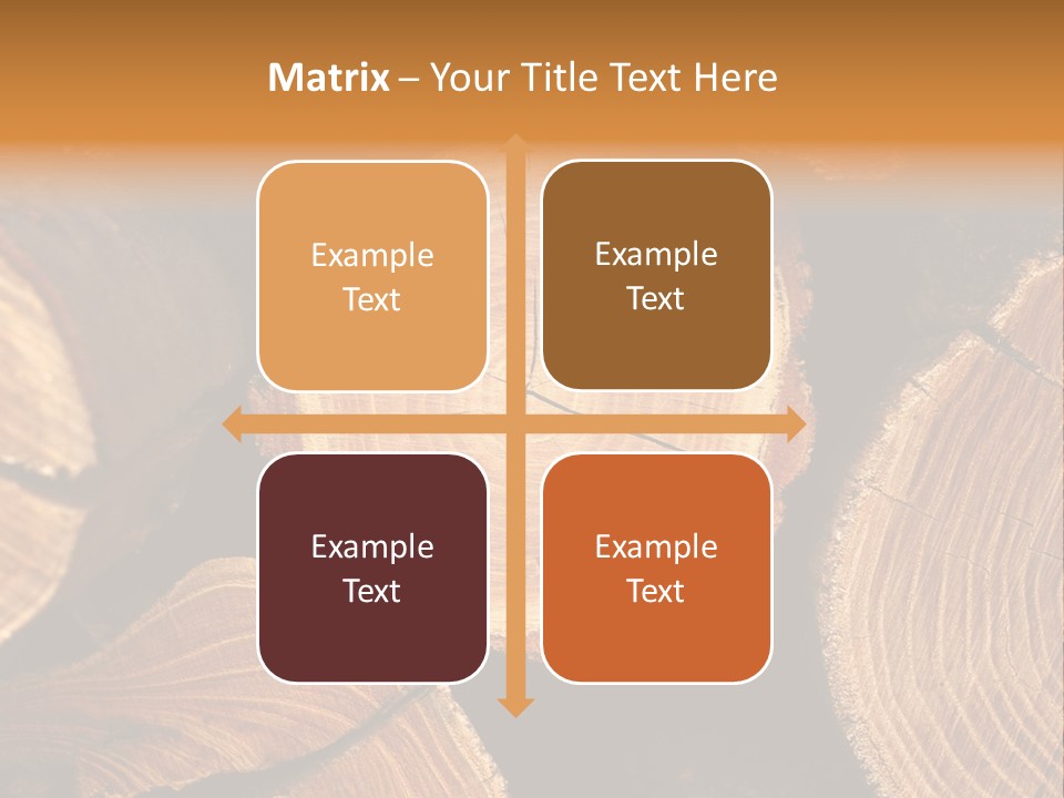 Saw Circle Cut PowerPoint Template