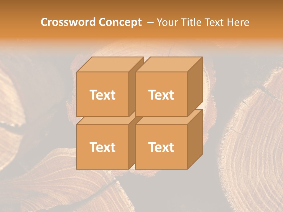 Saw Circle Cut PowerPoint Template