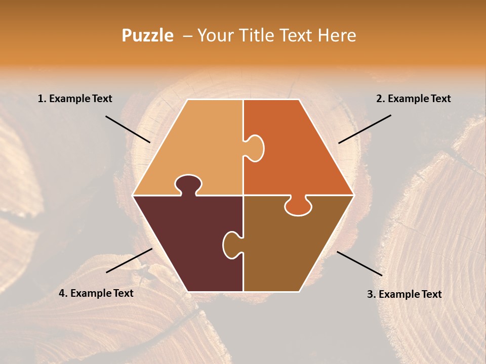 Saw Circle Cut PowerPoint Template