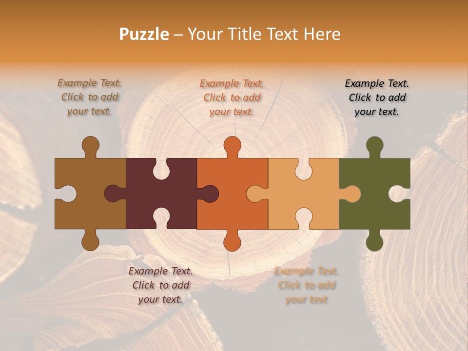 Saw Circle Cut PowerPoint Template