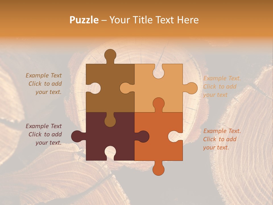 Saw Circle Cut PowerPoint Template