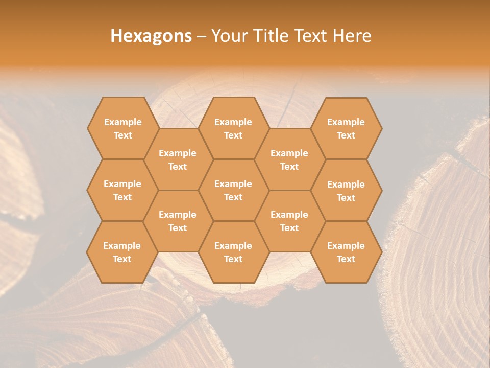 Saw Circle Cut PowerPoint Template