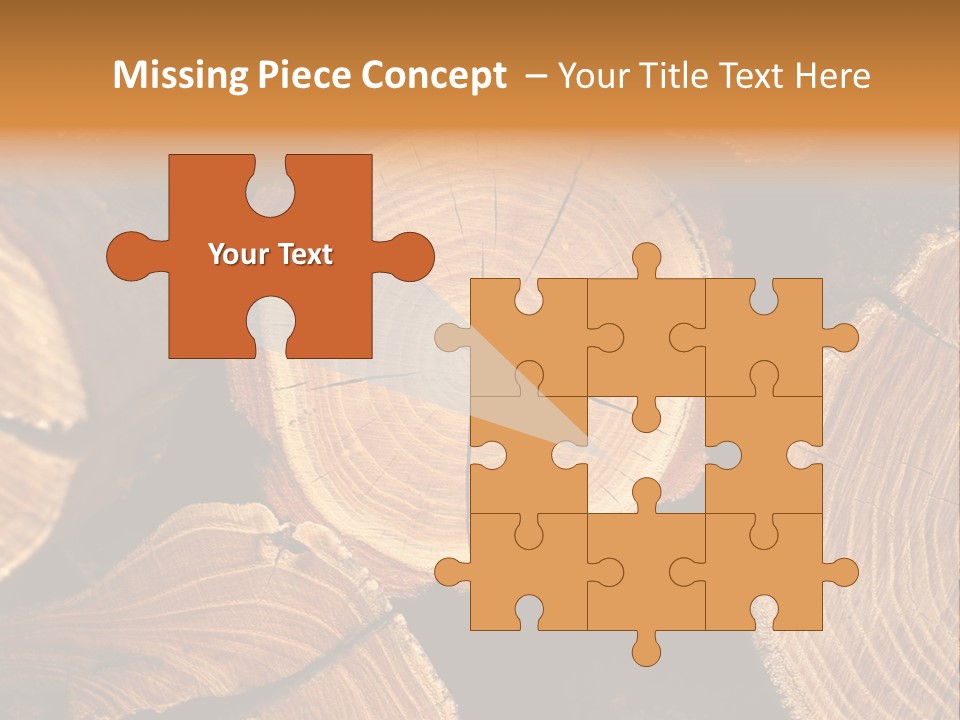 Saw Circle Cut PowerPoint Template