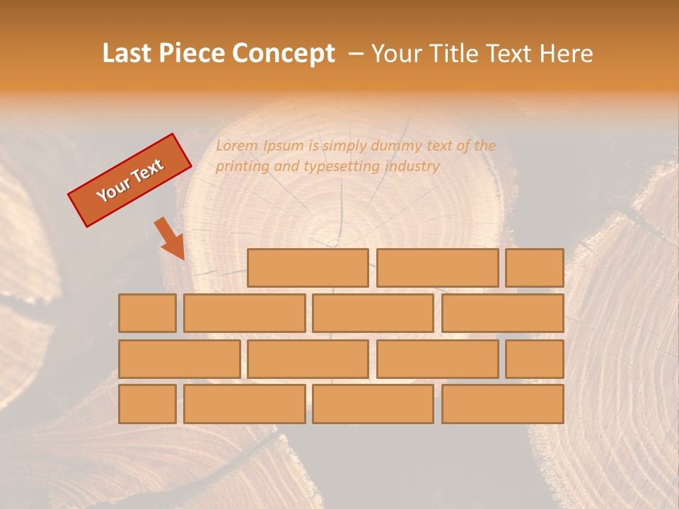 Saw Circle Cut PowerPoint Template