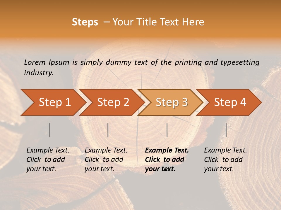 Saw Circle Cut PowerPoint Template