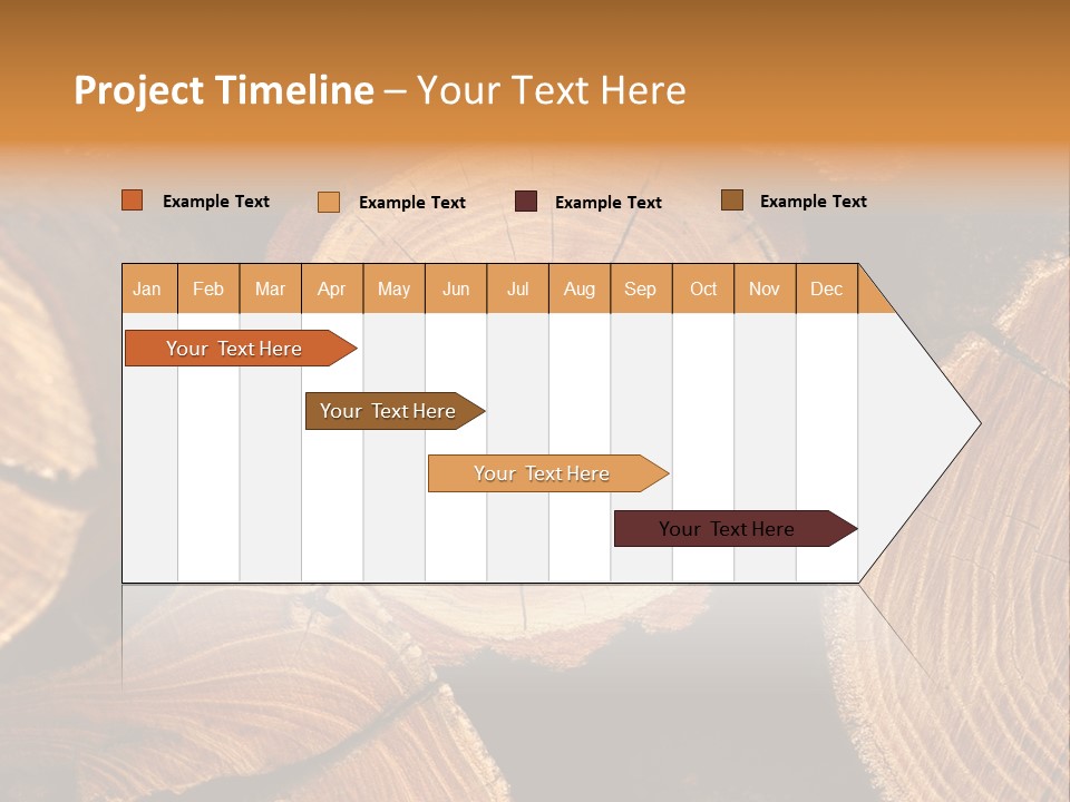 Saw Circle Cut PowerPoint Template