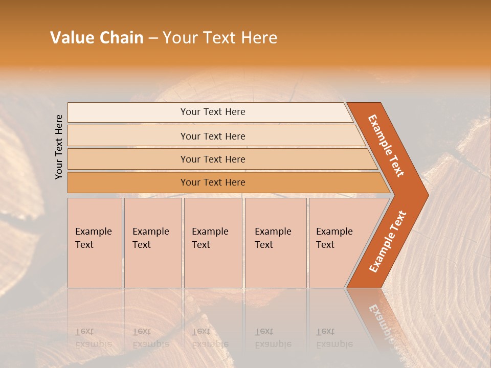 Saw Circle Cut PowerPoint Template