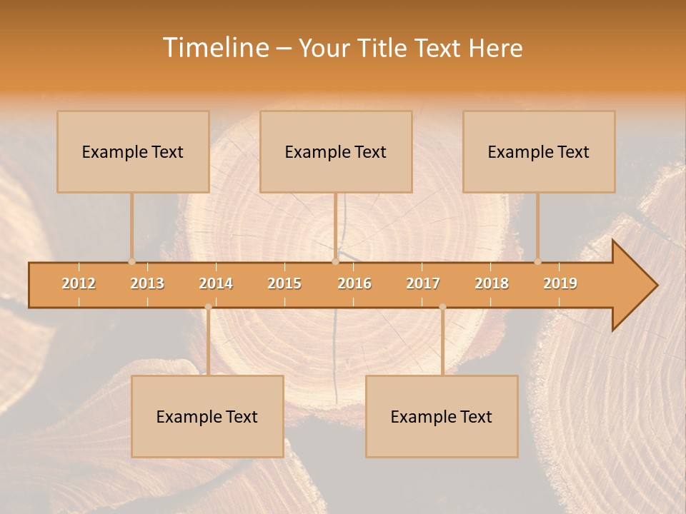 Saw Circle Cut PowerPoint Template