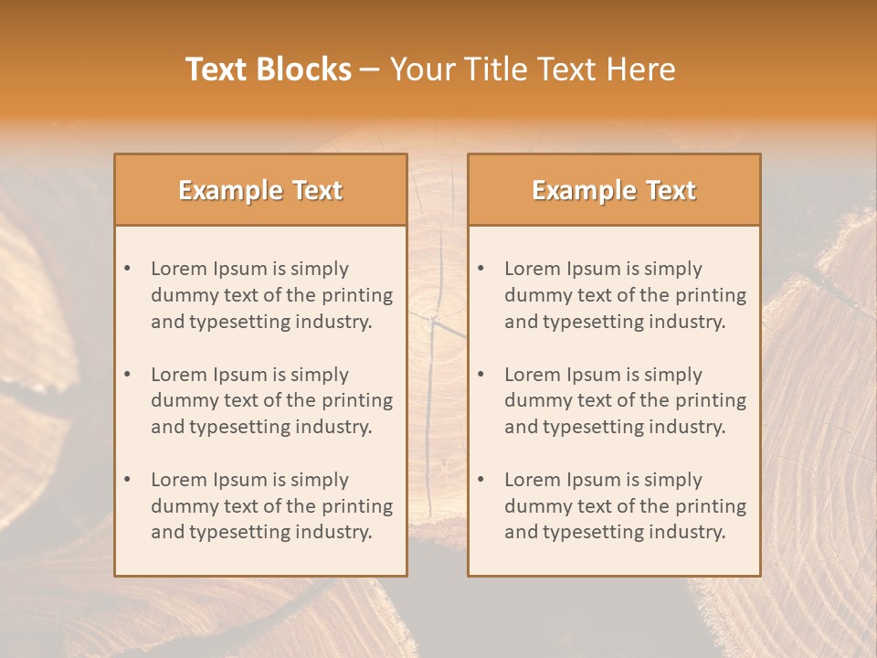 Saw Circle Cut PowerPoint Template