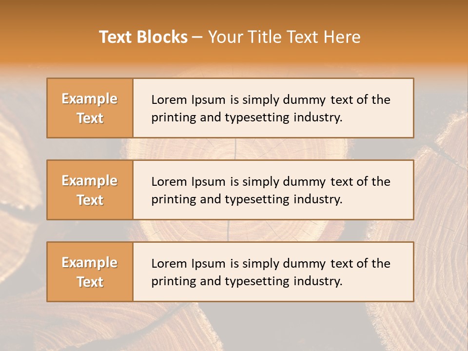 Saw Circle Cut PowerPoint Template