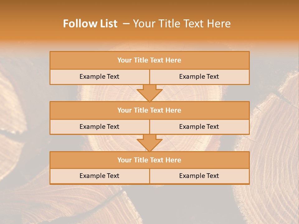 Saw Circle Cut PowerPoint Template