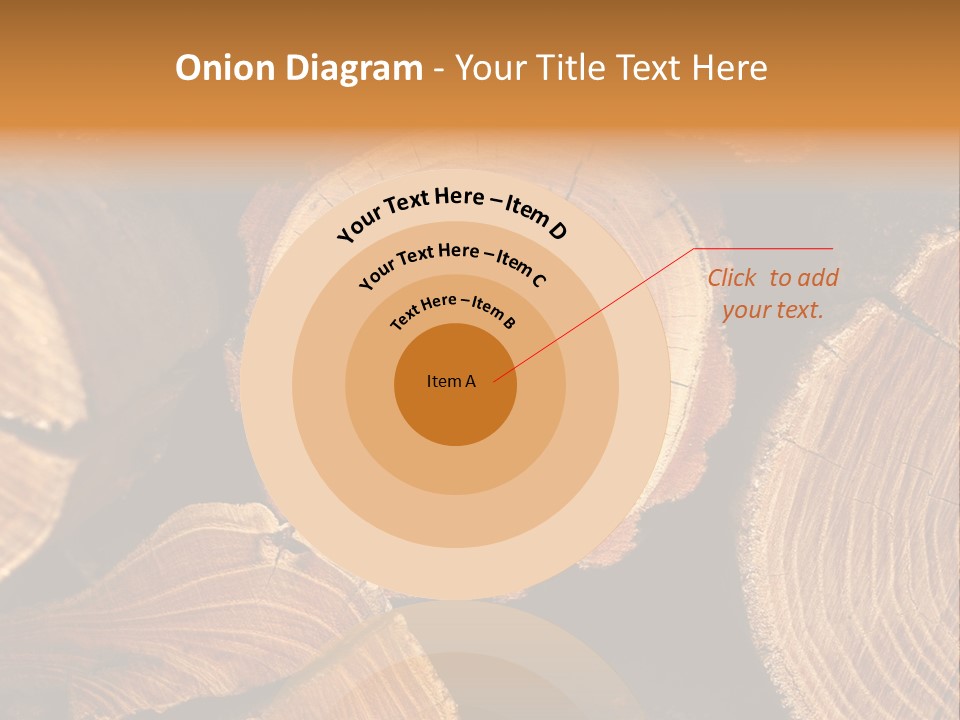 Saw Circle Cut PowerPoint Template
