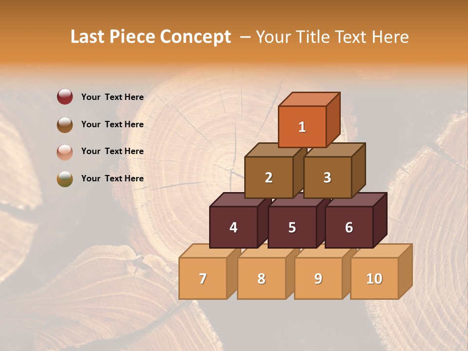 Saw Circle Cut PowerPoint Template