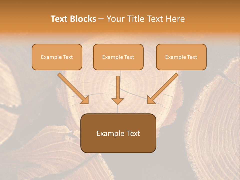 Saw Circle Cut PowerPoint Template