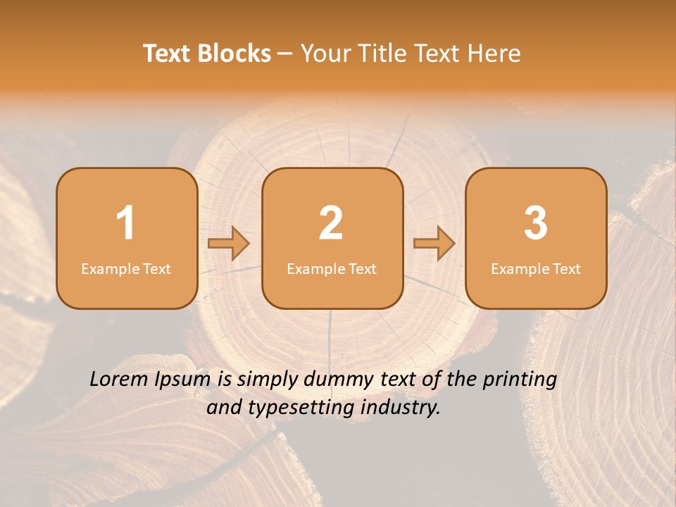 Saw Circle Cut PowerPoint Template