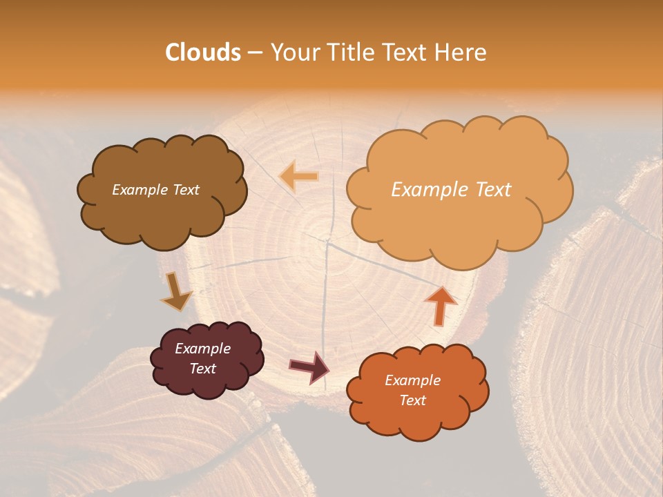 Saw Circle Cut PowerPoint Template
