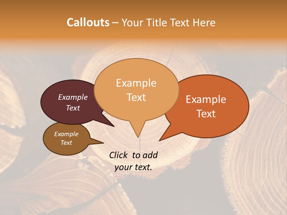 Saw Circle Cut PowerPoint Template