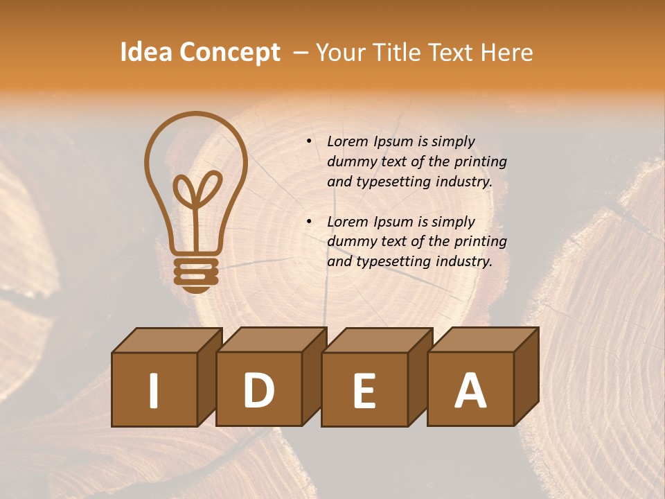 Saw Circle Cut PowerPoint Template