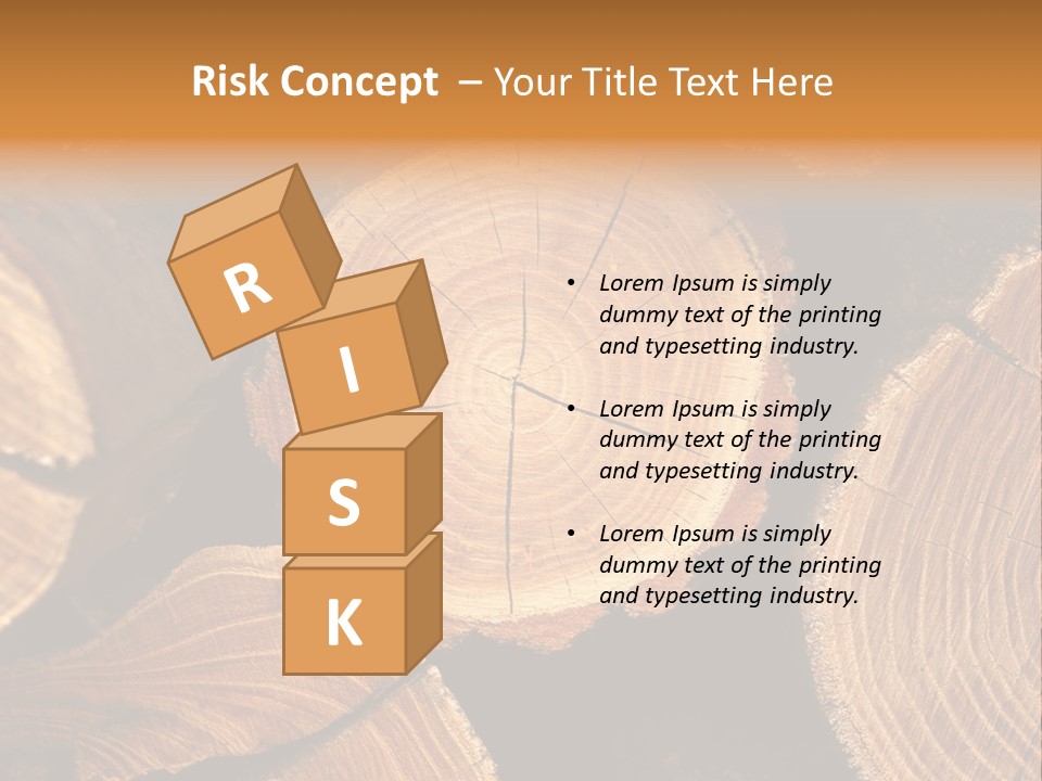 Saw Circle Cut PowerPoint Template