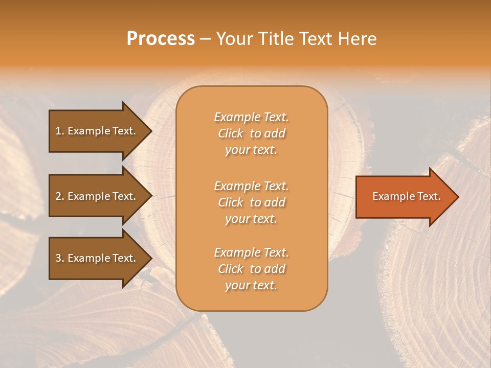 Saw Circle Cut PowerPoint Template