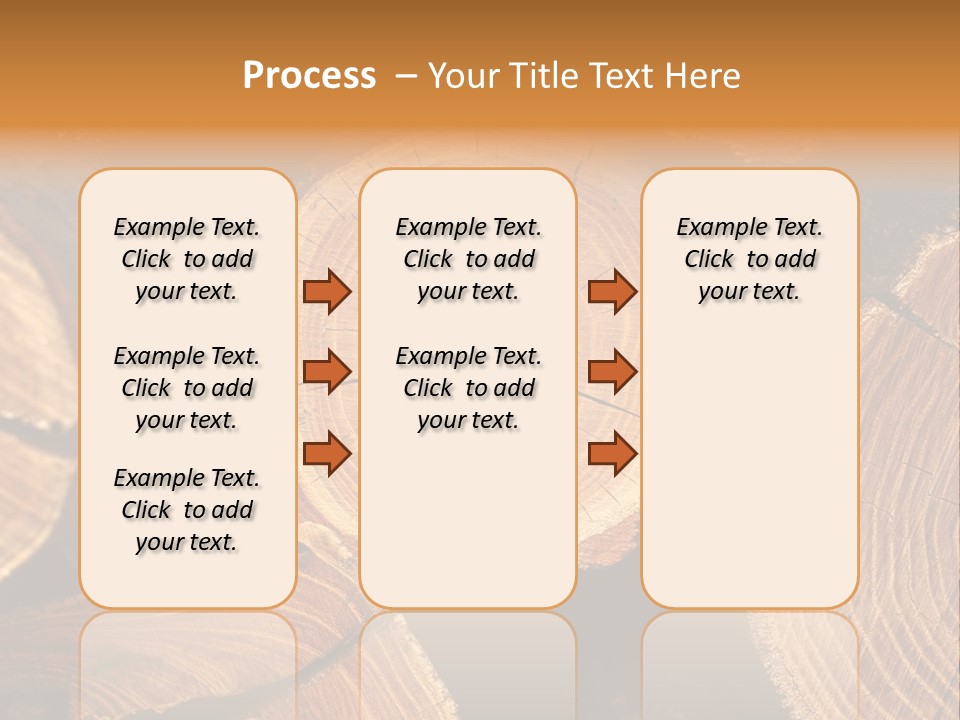 Saw Circle Cut PowerPoint Template