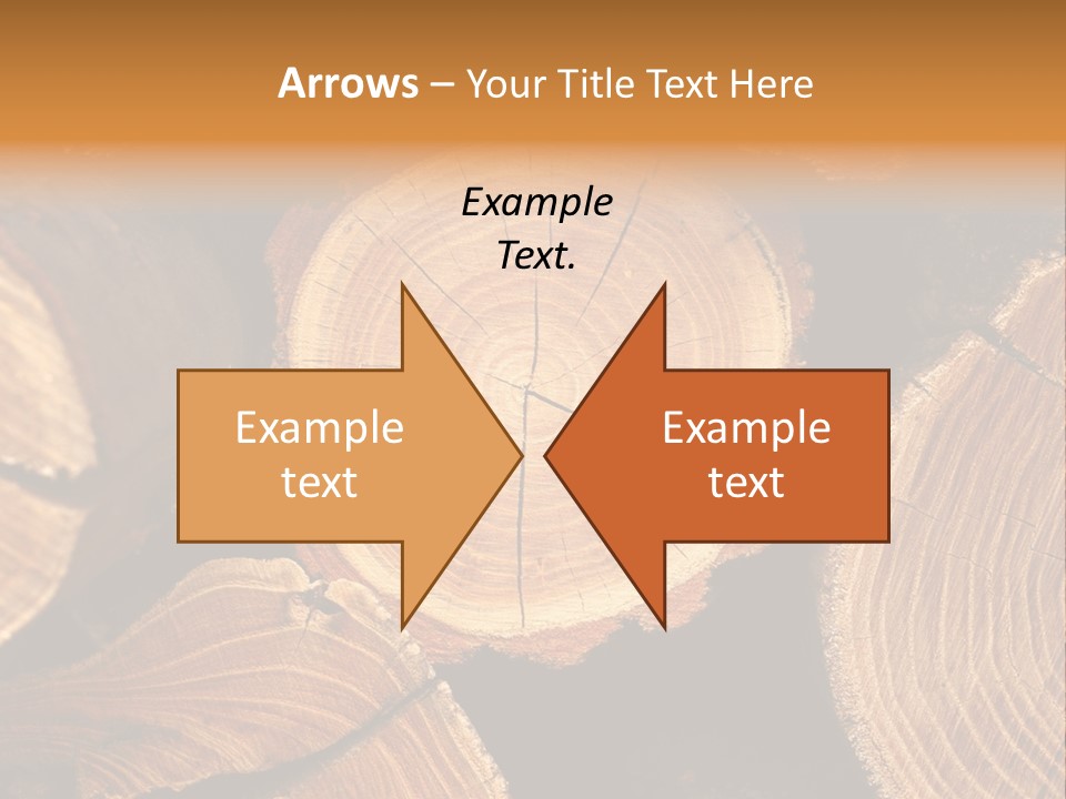 Saw Circle Cut PowerPoint Template