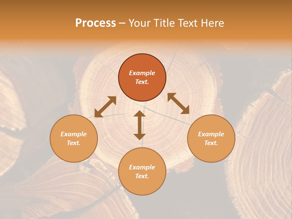 Saw Circle Cut PowerPoint Template
