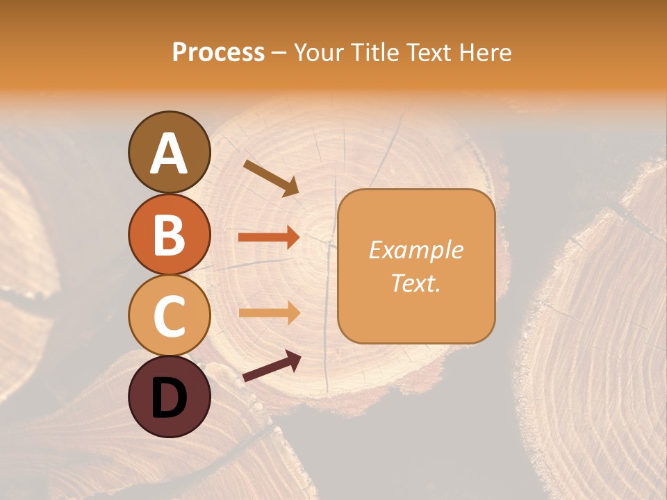 Saw Circle Cut PowerPoint Template