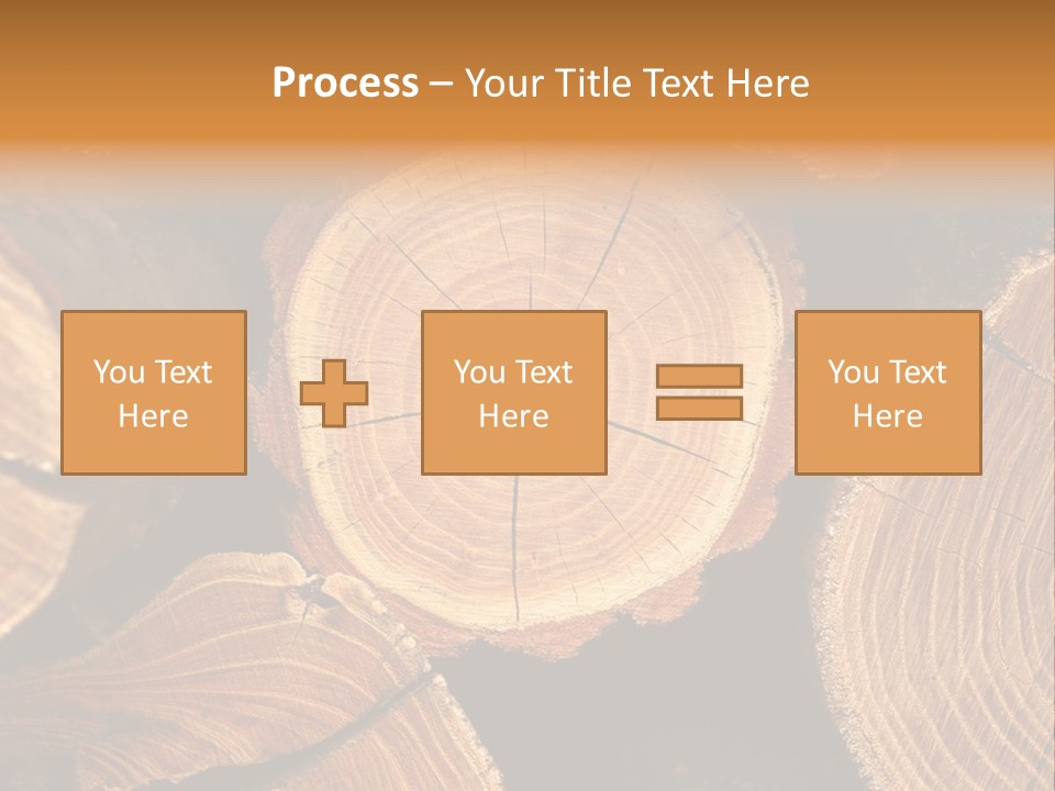 Saw Circle Cut PowerPoint Template