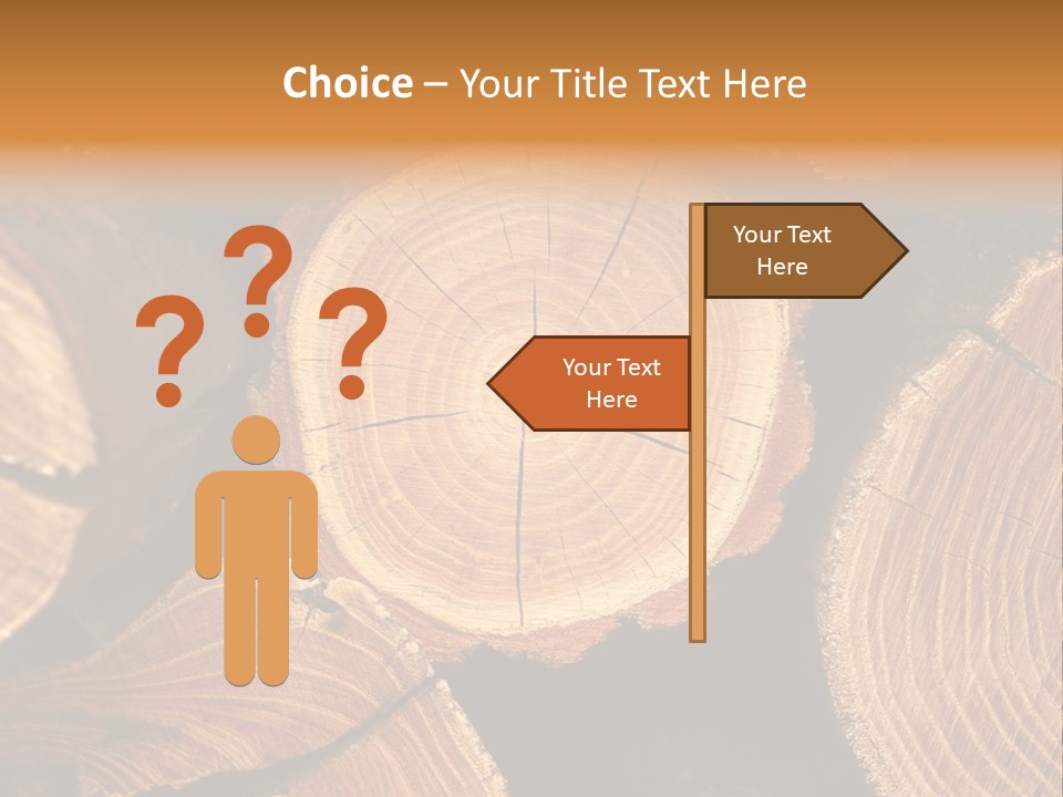 Saw Circle Cut PowerPoint Template