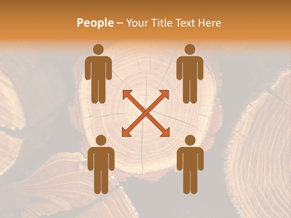 Saw Circle Cut PowerPoint Template