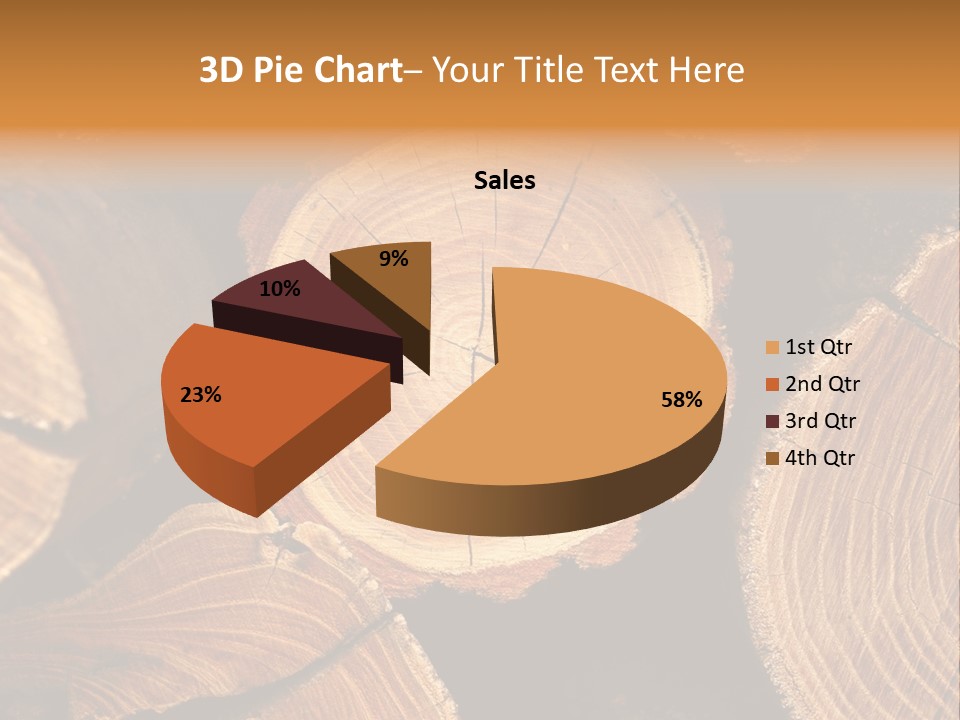 Saw Circle Cut PowerPoint Template