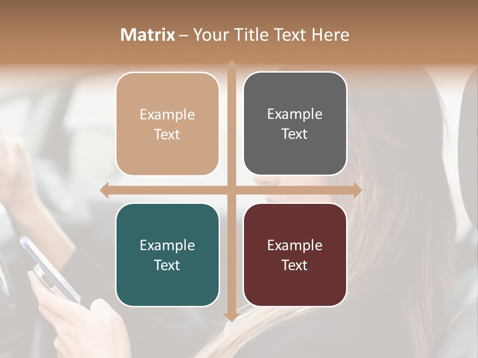 Cell Car Mobile PowerPoint Template