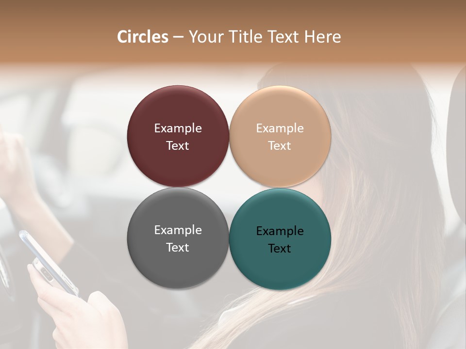 Cell Car Mobile PowerPoint Template