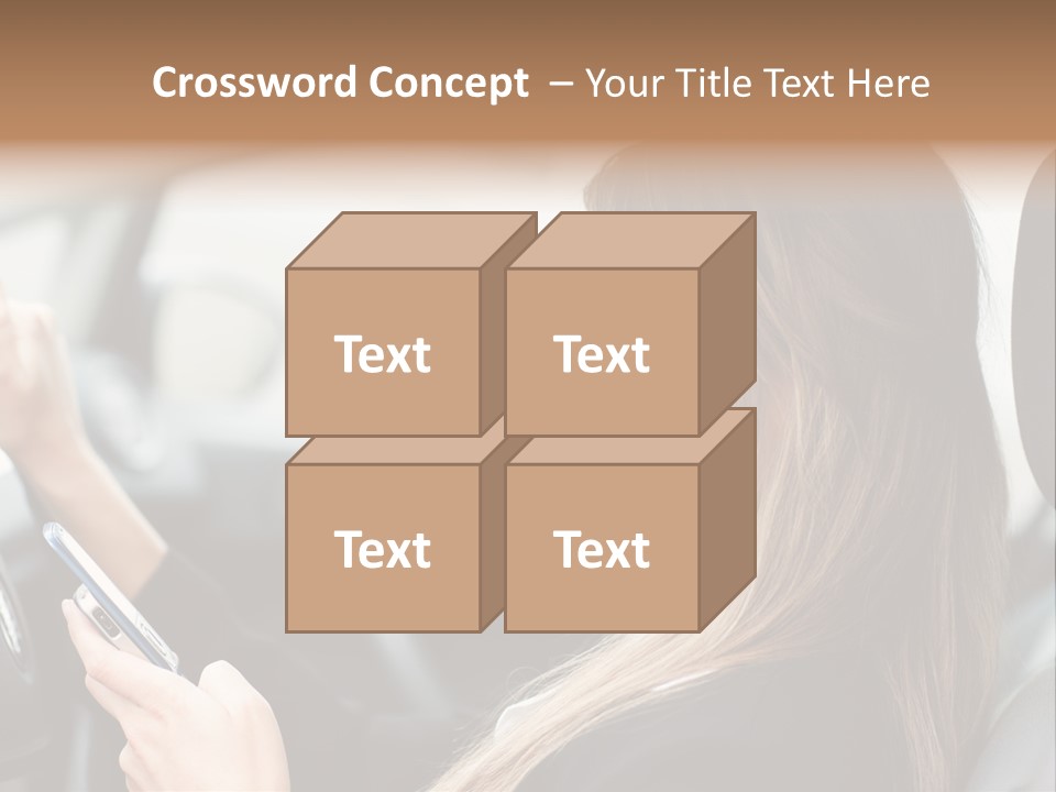Cell Car Mobile PowerPoint Template