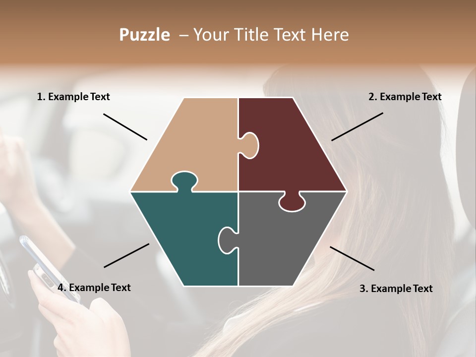 Cell Car Mobile PowerPoint Template