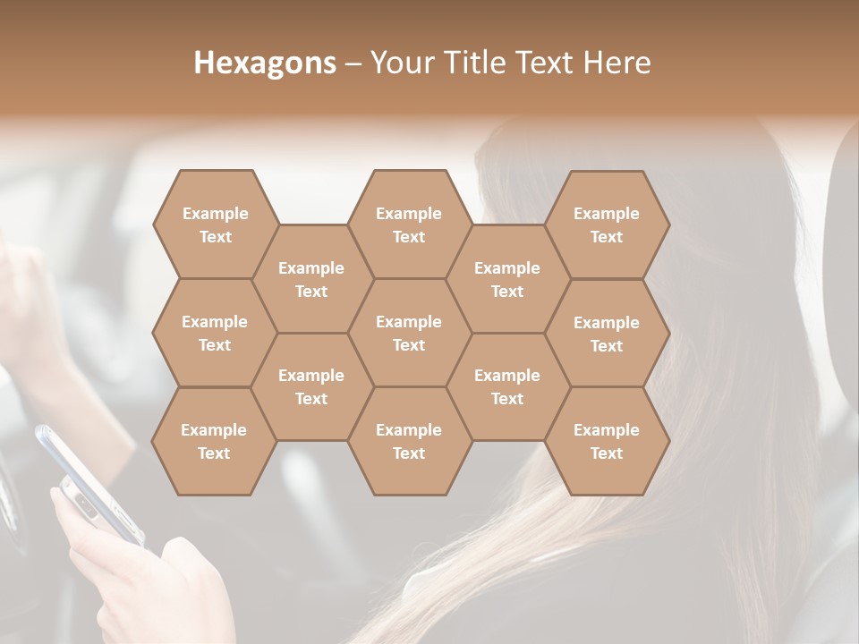Cell Car Mobile PowerPoint Template