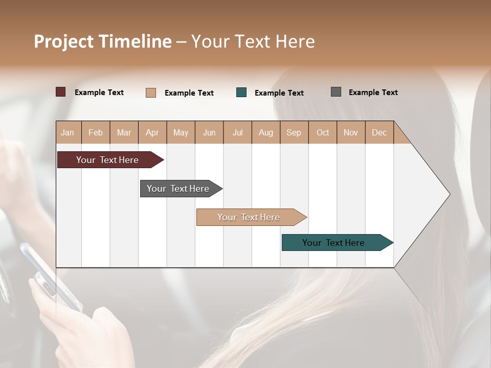 Cell Car Mobile PowerPoint Template