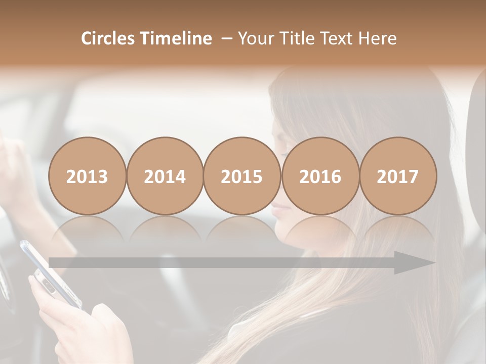 Cell Car Mobile PowerPoint Template