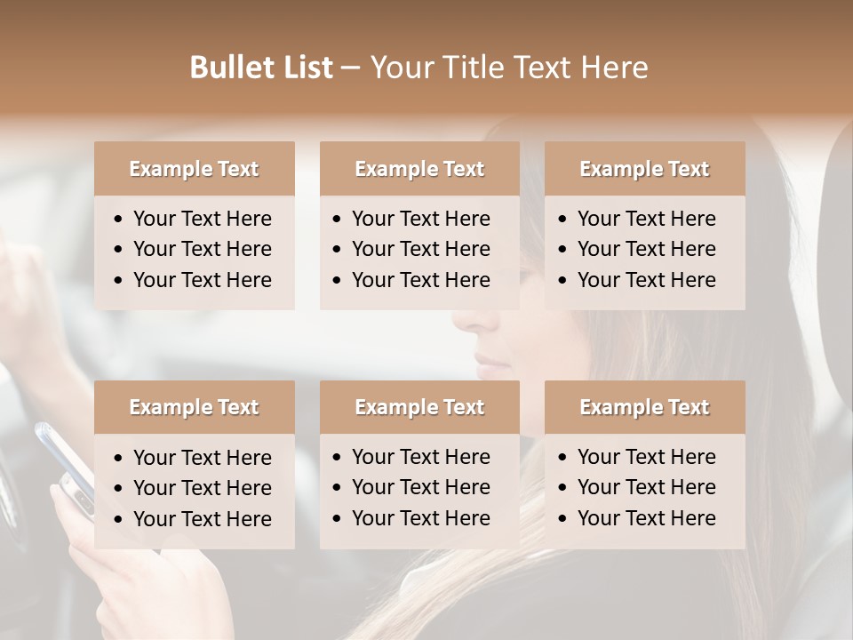 Cell Car Mobile PowerPoint Template