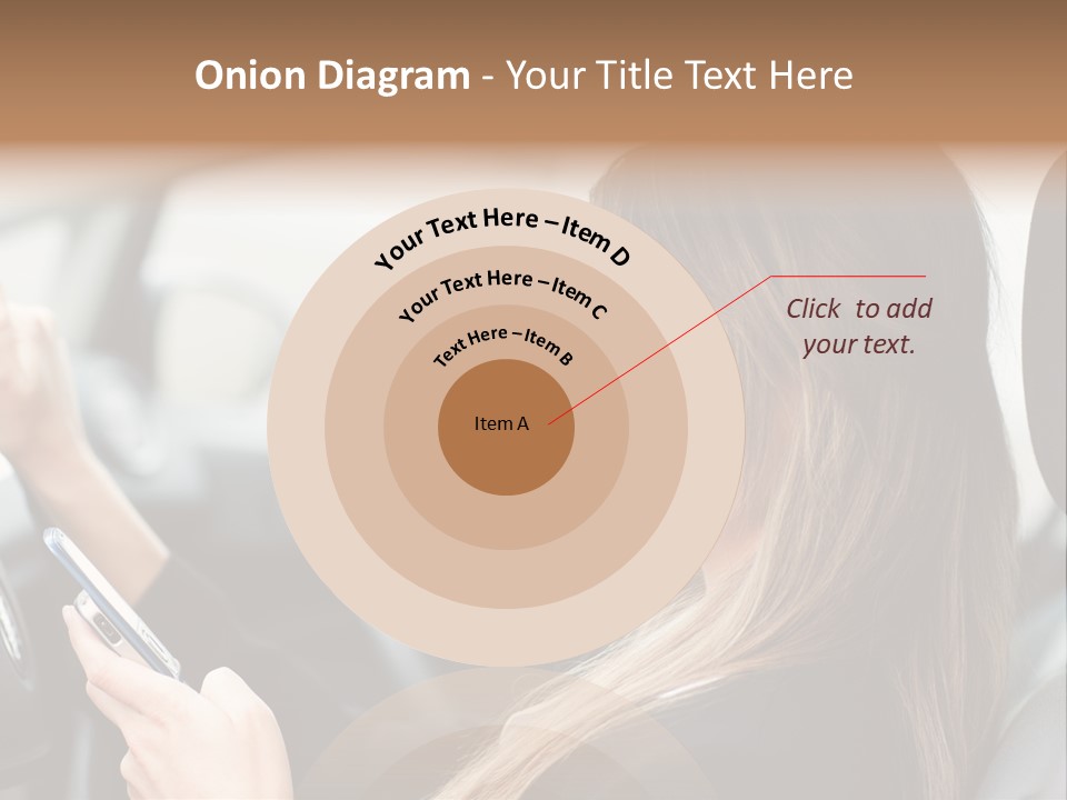 Cell Car Mobile PowerPoint Template