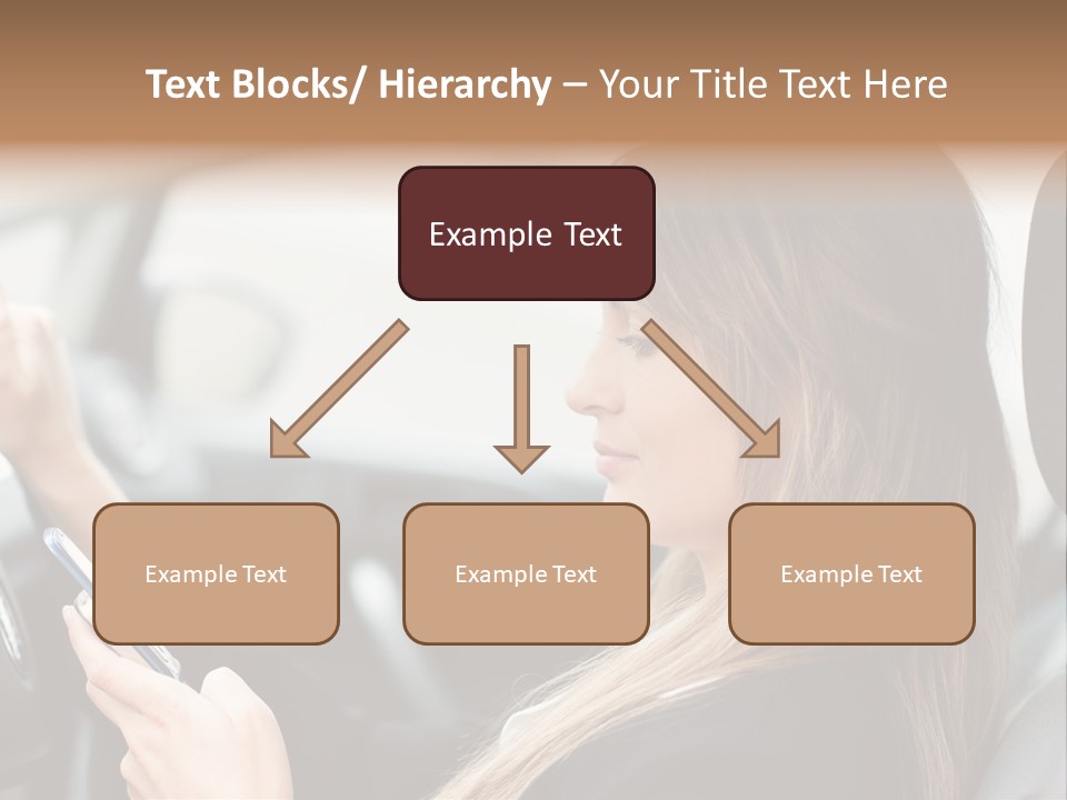 Cell Car Mobile PowerPoint Template